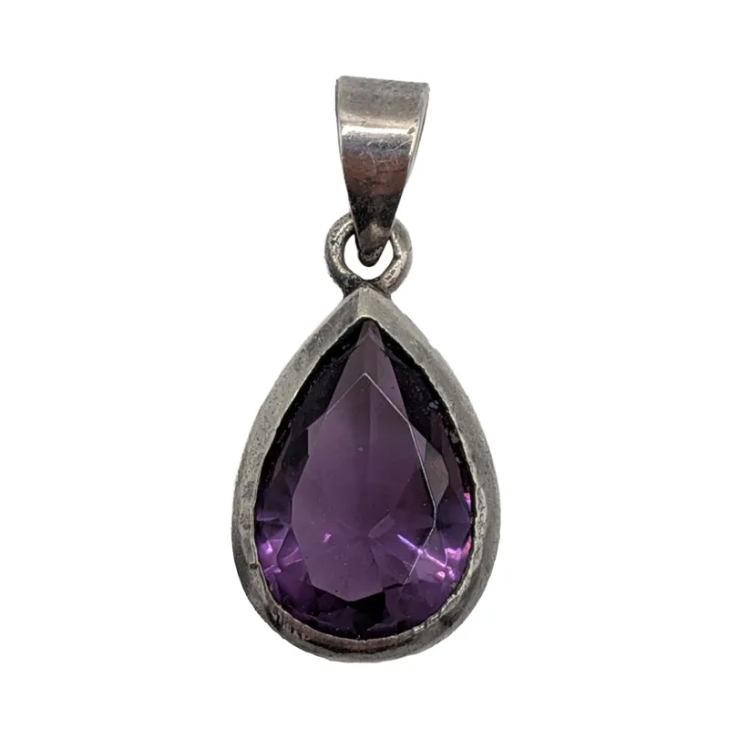 Signed Sterling Silver Amethyst Pendant from auction in Ravenna, Ohio — image 40