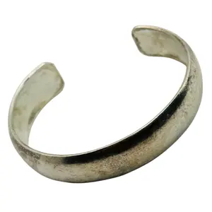 Darrin Livingston Navajo Sterling Cuff Bracelet