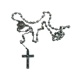 Sterling Catholic Rosary Five Decade Layout
