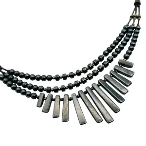 Sterling Hematite Necklace