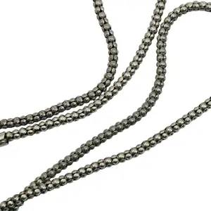 Italy Sterling Popcorn Chain Necklace