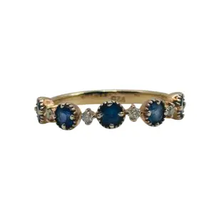 Sterling Topaz Ring Sz 4.5
