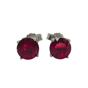 JCM Sterling Cubic Zirconia Earrings