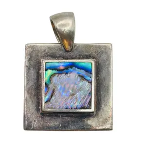 Sterling Abalone Pendant