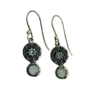 Sterling Topaz Earrings