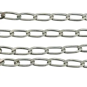Italy Sterling Curb Chain Necklace