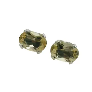 Sterling Aquamarine Earrings