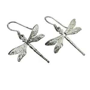 Silpada Sterling Dragonfly Dangle Earrings