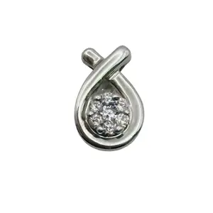 Sterling Diamond Pendant