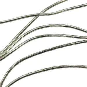 Sterling Round Snake Chain Necklace