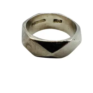 Mexico Sterling Spiked Ring Sz 7.5