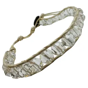 Chan Luu Sterling Leather Wrap Bracelet