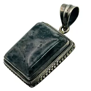 Sterling Jasper Pendant