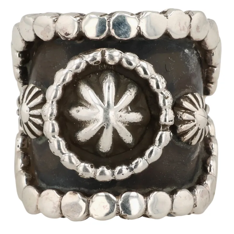 Running Bear Navajo Sterling Ring Sz 5.25 from auction in Ravenna, Ohio — image 6