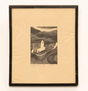 Mid Century Modern Cubist & Pictorial Works – Medium Rare Auctions