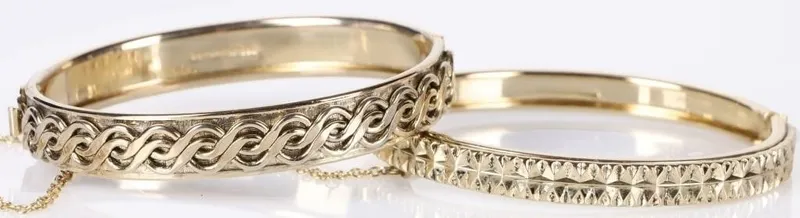 WHITING & DAVIS CO. GOLD-TONE BRACELET LOT (2) from auction in Tallahassee, Florida — image 18