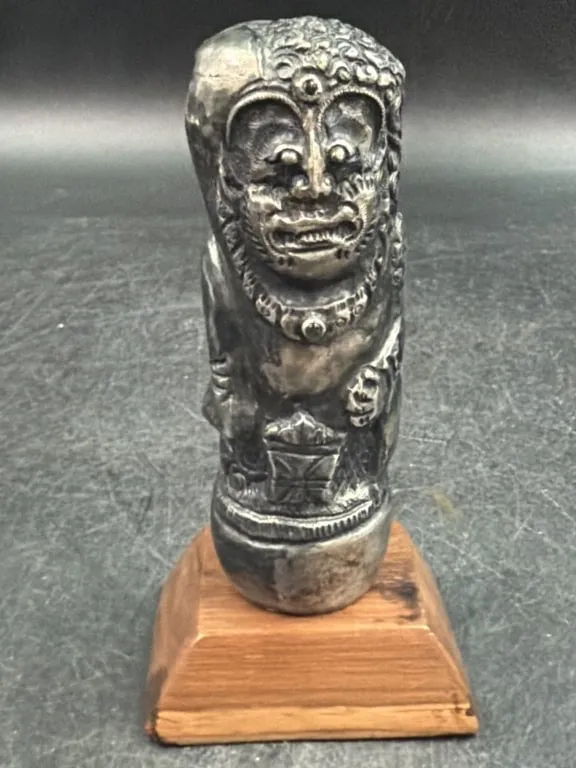 Balinese Silver Kris Hilt from auction in Orange Cit y, Florida — image 8