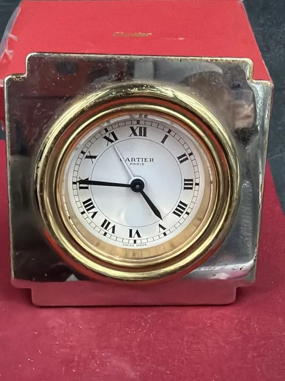 Vintage Cartier Desk Clock from auction in Orange Cit y, Florida — image 16