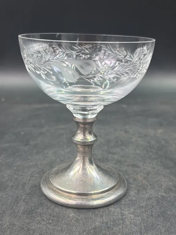 Hawks Sterling Sherbet Glass w/Sterling Base from auction in Orange Cit y, Florida — image 42