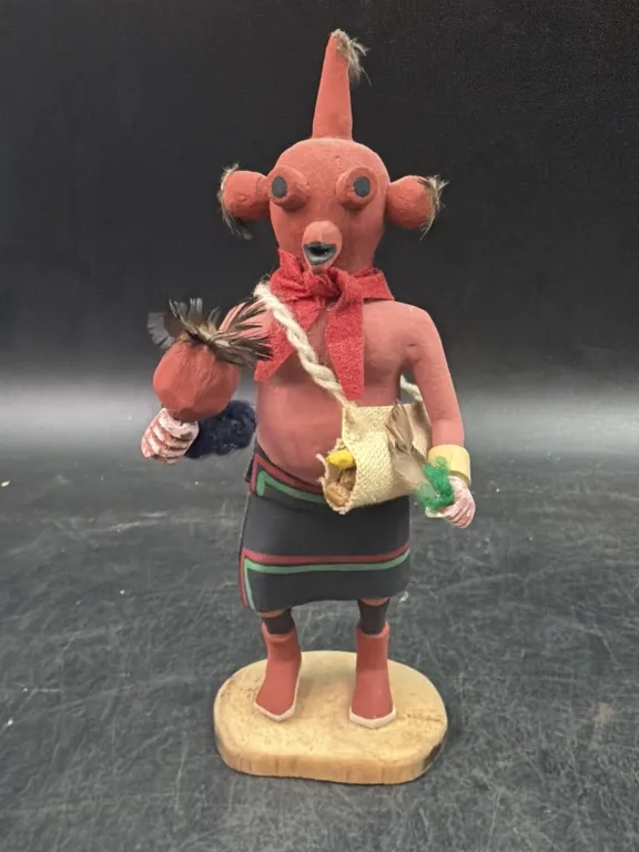 Vintage Hopi Pueblo Mudhead Kachina Doll from auction in Orange Cit y, Florida — image 47
