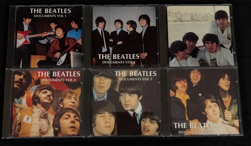 The Beatles Documents Volumes 1-6 CD Collection from auction in MINOA, New York — image 2