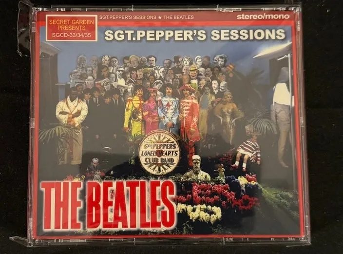 The Beatles - Sgt. Pepper's Sessions (Secret Garden Records) 3-CD Box Set from auction in MINOA, New York — image 9