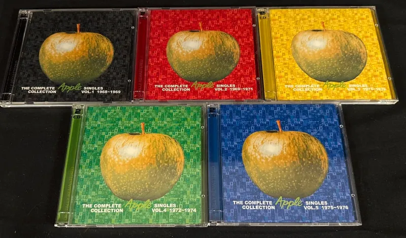 The Beatles - The Complete Apple Singles Collection, Vols. 1-5 (5-CD Set) from auction in MINOA, New York — image 31