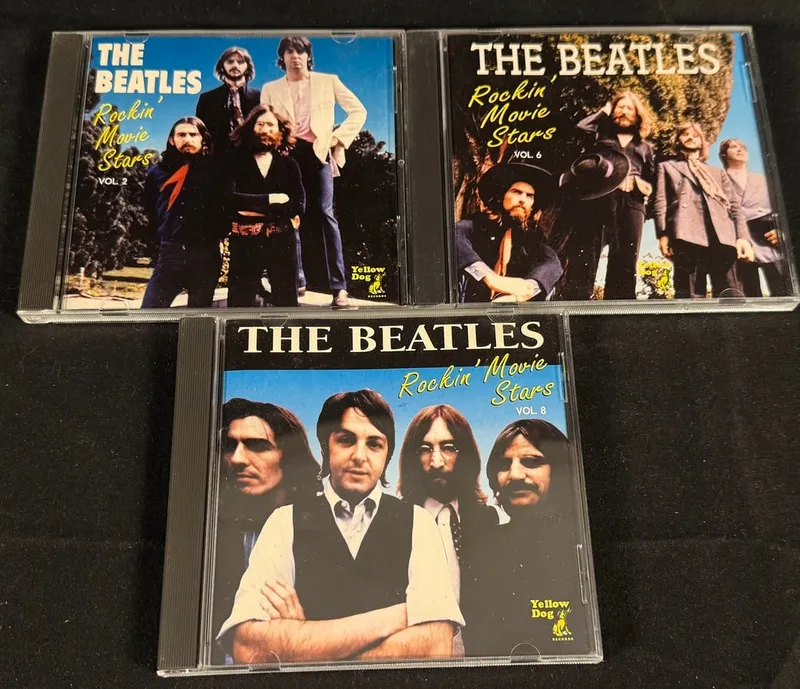The Beatles - "Rockin' Movie Stars" Yellow Dog CD Collection (3 CDs) from auction in MINOA, New York — image 40