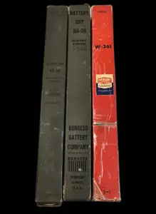 BA-38 Batteries for BC-611 Handie-Talkie