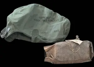 NOS 1955 M13 Fuze Setter Canvas Covers, MRT