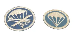 WWII Airborne Pair: Paraglider & Parachute