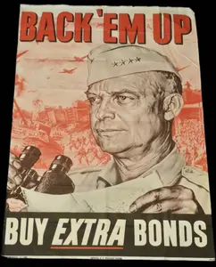 WWII "Buy Extra Bonds" Poster 20x30