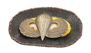 WWII 101st Theater-Made Jump Wing & Oval