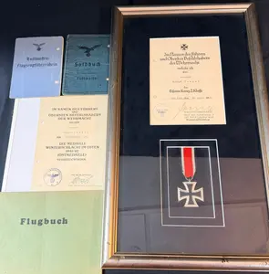 Luftwaffe Leutnant Gerhard Tempel Document Group