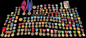 Large Assorted U.S. Decoration Accumulation
