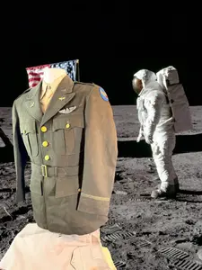 Apollo 11 and WWII Historic Uniform