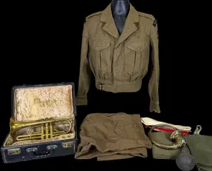 1953 DCLI 43rd Wessex Battledress Musician