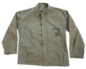 WWII USMC P41 HBT Utility Jacket, EGA, HT-338