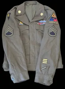 WWII 8th Armored Division "Thundering Herd" Ike