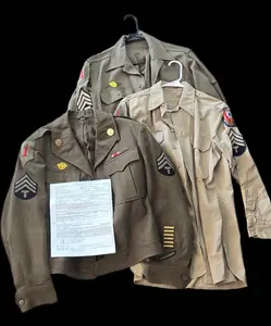 WWII 1st Inf Div Named Ike Group, ETO Medic