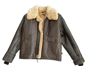 WW2 USN M-445A Shearling Flight Jacket