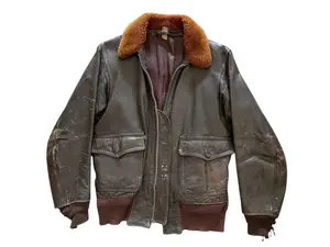 USN M-422A Goatskin Flight Jacket, Stenciled