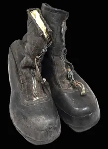 WWII Early Type A-6 Winter Flying Boots by