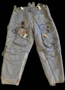 WWII Luftwaffe Shearling Channel Flight Trousers