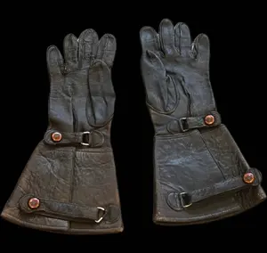 Rare WWII Luftwaffe Roch & Co. Flight Gauntlets