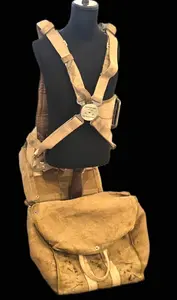 RARE WWII Luftwaffe Seatpack Parachute Rig