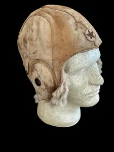 WW2 Japanese Pilot Fur Flying Helmet