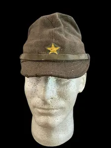 WWII IJA Japanese Field Cap, Star Patch