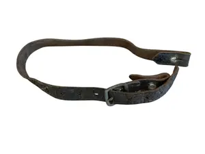 WWII German Stahlhelm M35/40 Leather Chinstrap