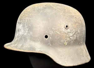 Named Luftwaffe M35 DD Shell, ET64, Leipheim